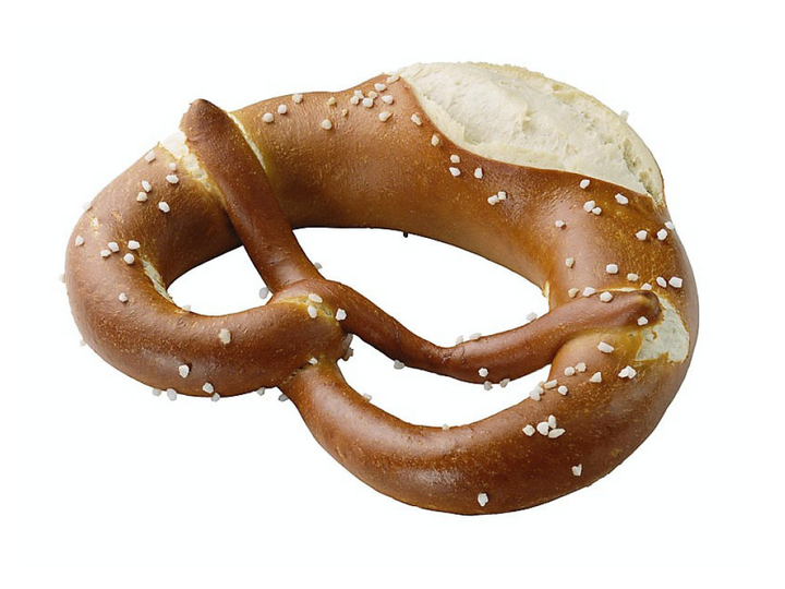 Brezel mit Salz